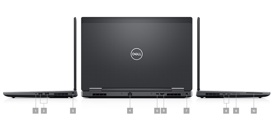 Dell Precision 7530 - Xeon E-2176M, Ram 64GB, SSD 512GB, Quadro P2000 4GB, 15.6 inch FHD