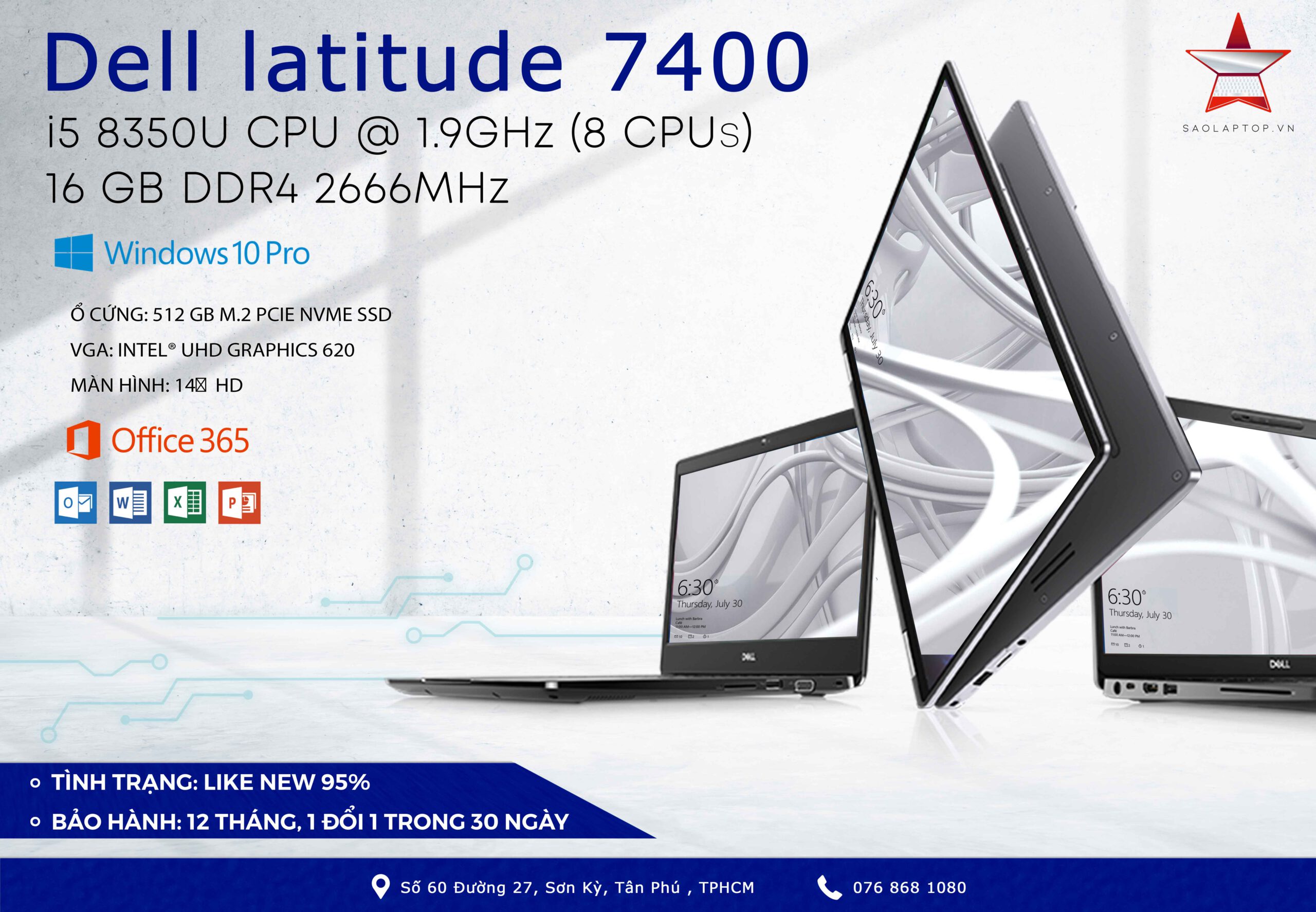 Dell Latitude 7400 củ giá rẻ