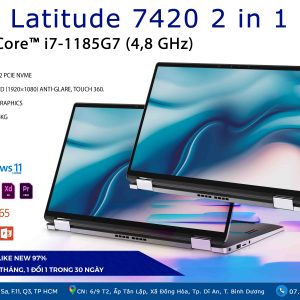 Dell Latitude 7420 2 in 1 Cardbon i7 Gen 11 Ram 32gb SSd nvme 256gb